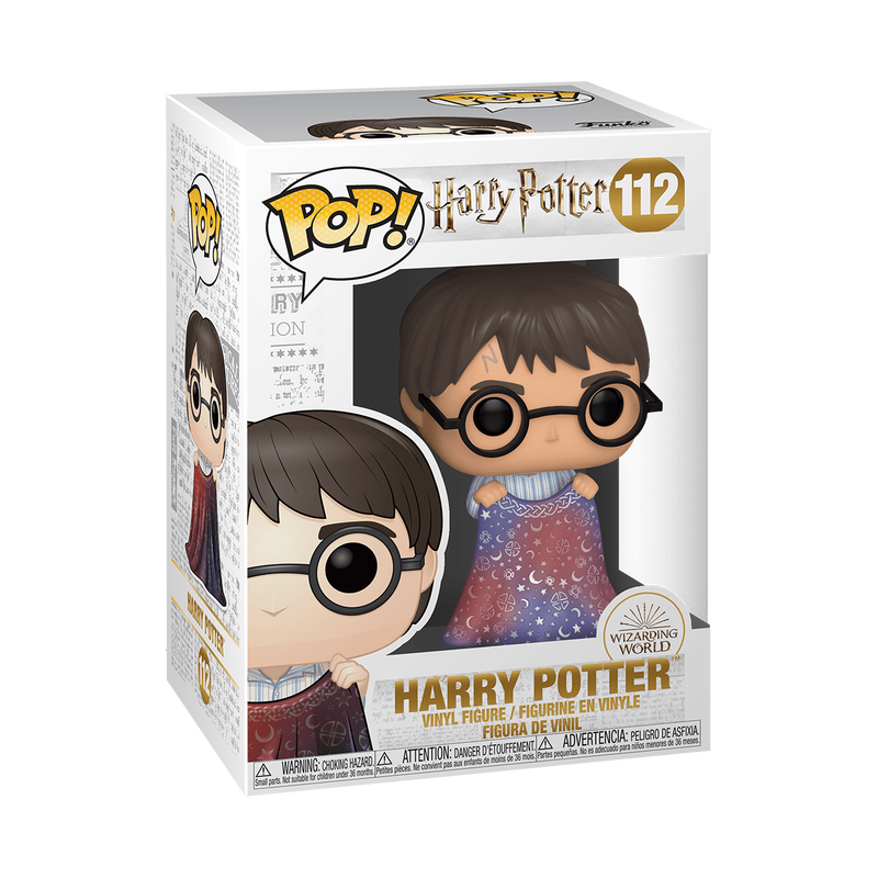112 Harry Potter with Invisibility Cloak