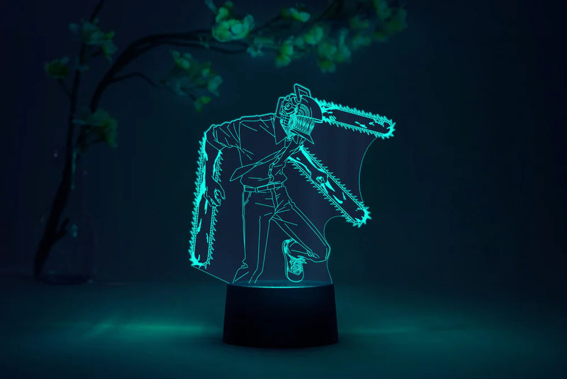 Chainsaw Man LED Otaku Lamp (Chainsaw Man)