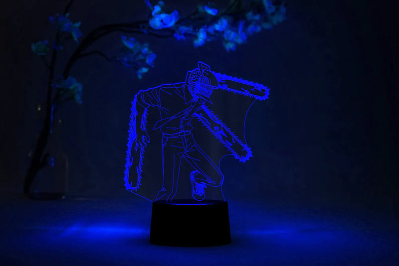 Chainsaw Man LED Otaku Lamp (Chainsaw Man)