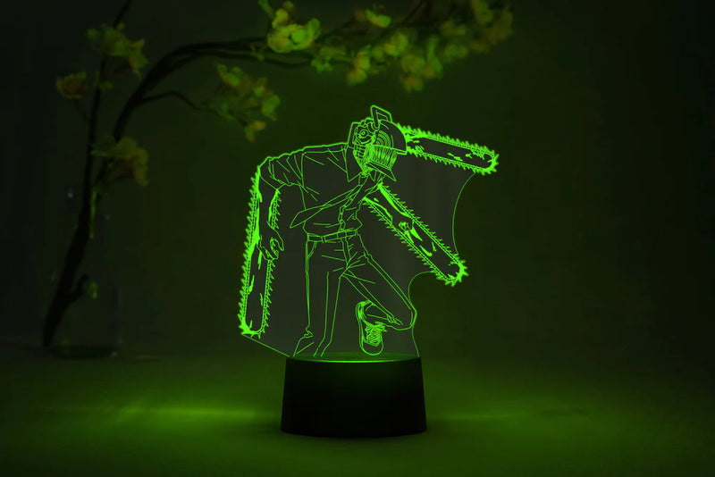 Chainsaw Man LED Otaku Lamp (Chainsaw Man)