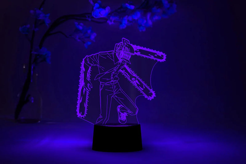 Chainsaw Man LED Otaku Lamp (Chainsaw Man)