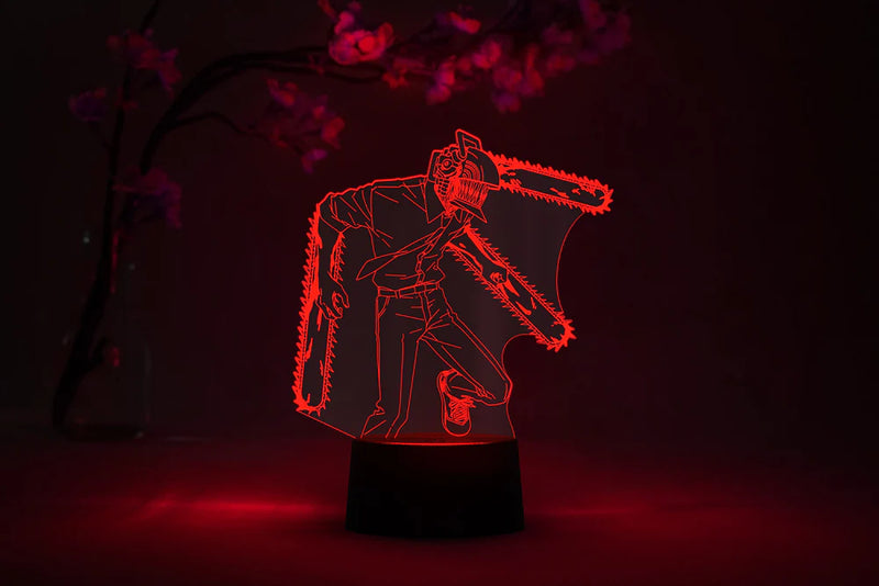 Chainsaw Man LED Otaku Lamp (Chainsaw Man)