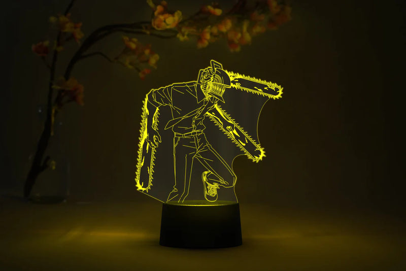 Chainsaw Man LED Otaku Lamp (Chainsaw Man)