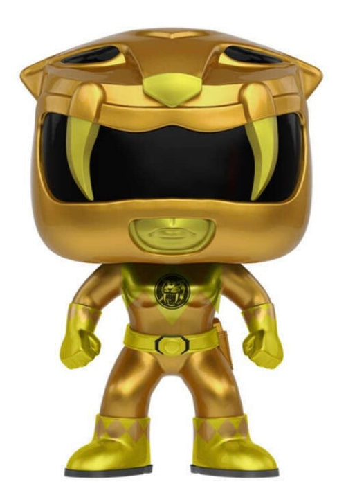 Funko Pop! Television: Power Rangers - 362 Yellow Ranger (Metallic)  [GameStop]